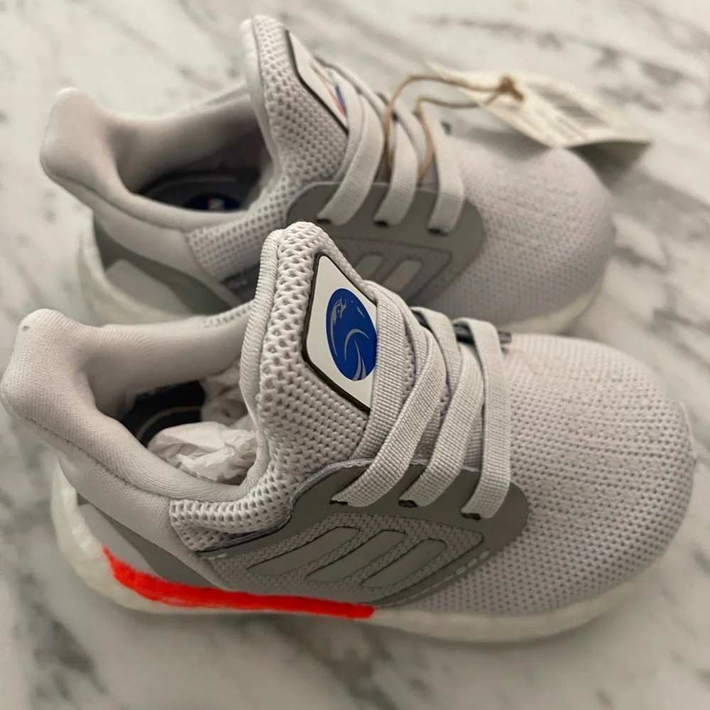 adidas UltraBoost 20 x NASA ISS Running Sneaker-Dash Gray/Silver/Silver